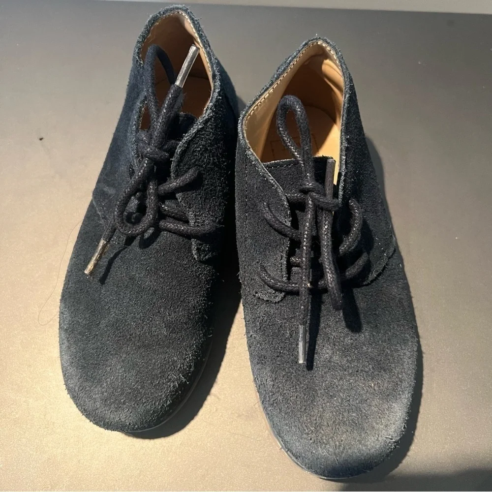 Janie & Jack suede boys shoes size 9